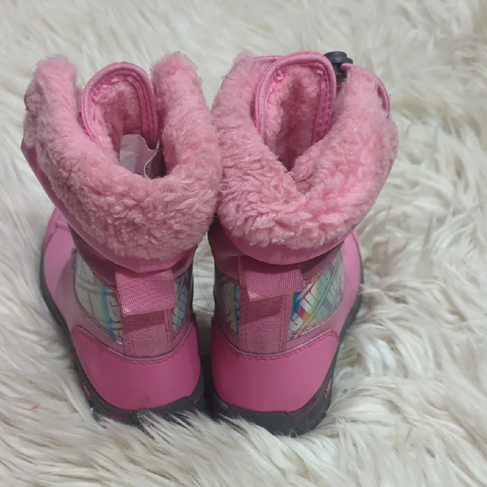 UGG Pink Fur-Lined Boots Butte II